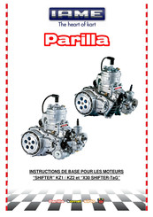 IAME Parilla SHIFTER X30 Manuel D'instructions