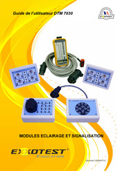 EXXOTEST DTM 7030 Guide De L'utilisateur