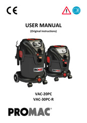 Promac VAC-20PC Manuel Utilisateur