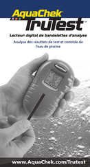 AquaChek TruTest Mode D'emploi