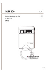 Jungheinrich SLH 200 Instructions De Service