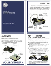 Motorola MOTOPURE H12 Guide De Démarrage Rapide