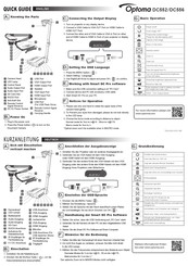 Optoma DC556 Guide Rapide