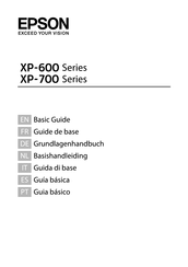 Epson XP-600 Serie Guide