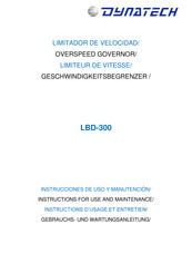 Dynatech LBD-300 Instructions D'usage Et Entretien