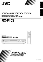JVC RX-F10S Manuel D'instructions