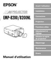 Epson EMP-8200 Manuel D'utilisation