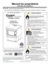 Heatilator ECOCHOICE ECO-ADV-WS18 Manuel Du Propriétaire