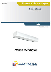 Solaronics SE 203 Notice Technique