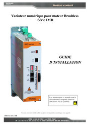 SERAD IMD/2 Guide D'installation