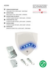 Schwaiger HG2000 Instructions De Service