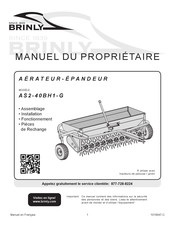 Brinly AS2-40BH1-G Manuel Du Propriétaire