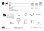 LG UH603060 Guide De Configuration Rapide