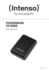 Intenso POWERBANK XS10000 Notice D'utilisation