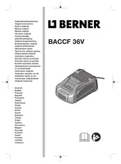 Berner BACCF 36V Notice Originale