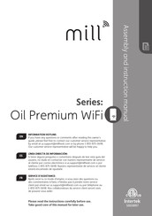 MILL Oil Premium WiFi Série Mode D'emploi