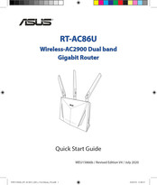 Asus RT-AC86U Guide De Démarrage Rapide