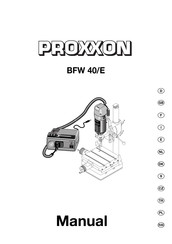 Proxxon BFW 40/E Manuel