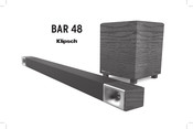 Klipsch BAR 48 Mode D'emploi