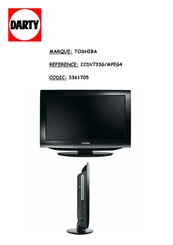 Toshiba 19DV734G Manuel D'instructions