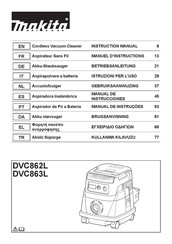 Makita DVC862L Manuel D'instructions