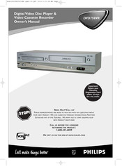 Philips DVD750VR Mode D'emploi