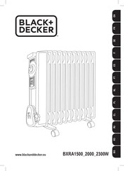 Black & Decker BXRA1500W Mode D'emploi