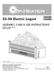 Mr. Heater 1046FL-23-700 Instructions D'utilisation, D'assemblage Et De Maintenance