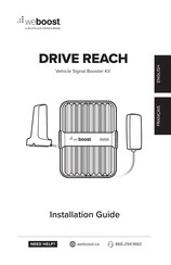 weBoost DRIVE REACH Guide D'installation