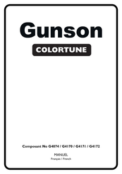 Gunson COLORTUNE G4074 Mode D'emploi