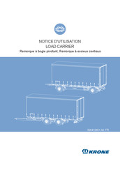 Krone Load Carrier Notice D'utilisation