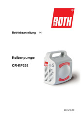 Carl Roth CR-KP292 Mode D'emploi