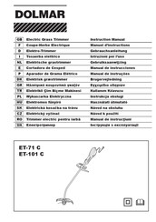 Dolmar ET-71 C Manuel D'instructions