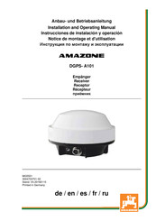 Amazone DGPS-A101 Notice De Montage Et D'utilisation