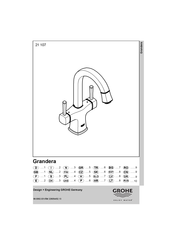 Grohe Grandera 21 107 Mode D'emploi