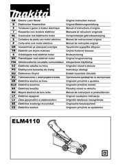 Makita ELM4110 Manuel D'instructions D'origine