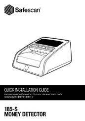 Safescan 185-S Mode D'emploi