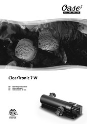 Oase ClearTronic 7 W Notice D'emploi