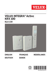Velux ACTIVE KRX 100 Guide De Démarrage Rapide
