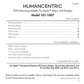 HumanCentric 101-1007 Mode D'emploi