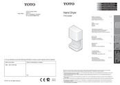 Toto TYC324W Manuel D'instructions