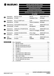 Suzuki 99000-99074-A22 Instructions De Montage