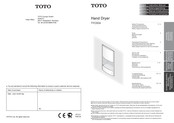 Toto TYC604 Manuel D'instructions