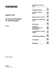 Siemens 6GK7 443-5DX05-0XE0 Manuel