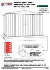 ABSCO 30222RK Mode D'emploi
