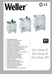 Weller Zero Smog 6V Traduction De La Notice Originale