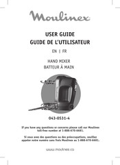 Moulinex 043-0531-4 Guide De L'utilisateur