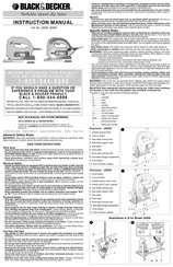 Black & Decker JS600 Guide D'utilisation