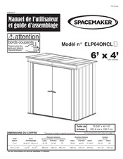 Spacemaker ELP64ONCL Serie Manuel De L'utilisateur Et Guide D'assemblage