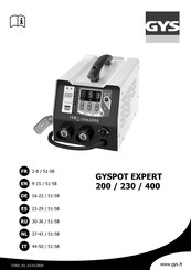 GYS GYSPOT EXPERT 200 Notice Originale